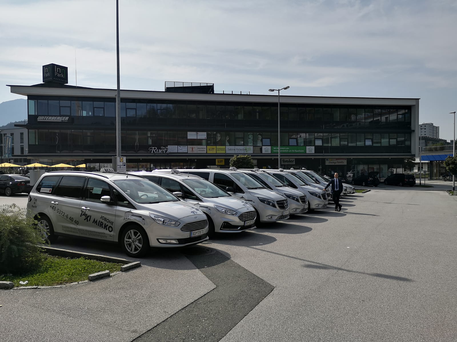 Die Flotte von TAXI MIRKO Inh. Josef Boskovic -Hechenbichler in Kufstein